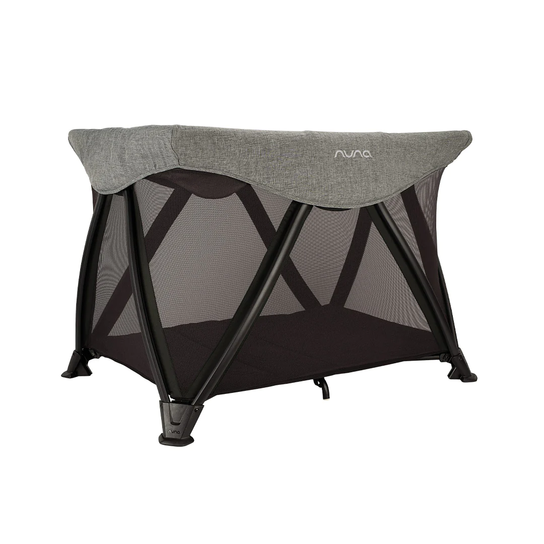 Nuna Sena Aire Travel Cot (Zip on Charcoal Grey Free