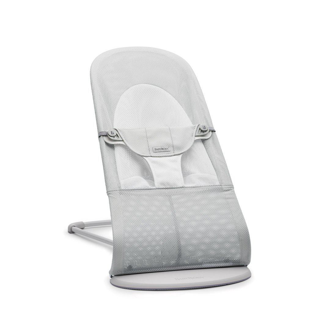 BABYBJORN Baby Bouncer Balance Soft Silver Mesh Grey Frame Direct 4 Baby