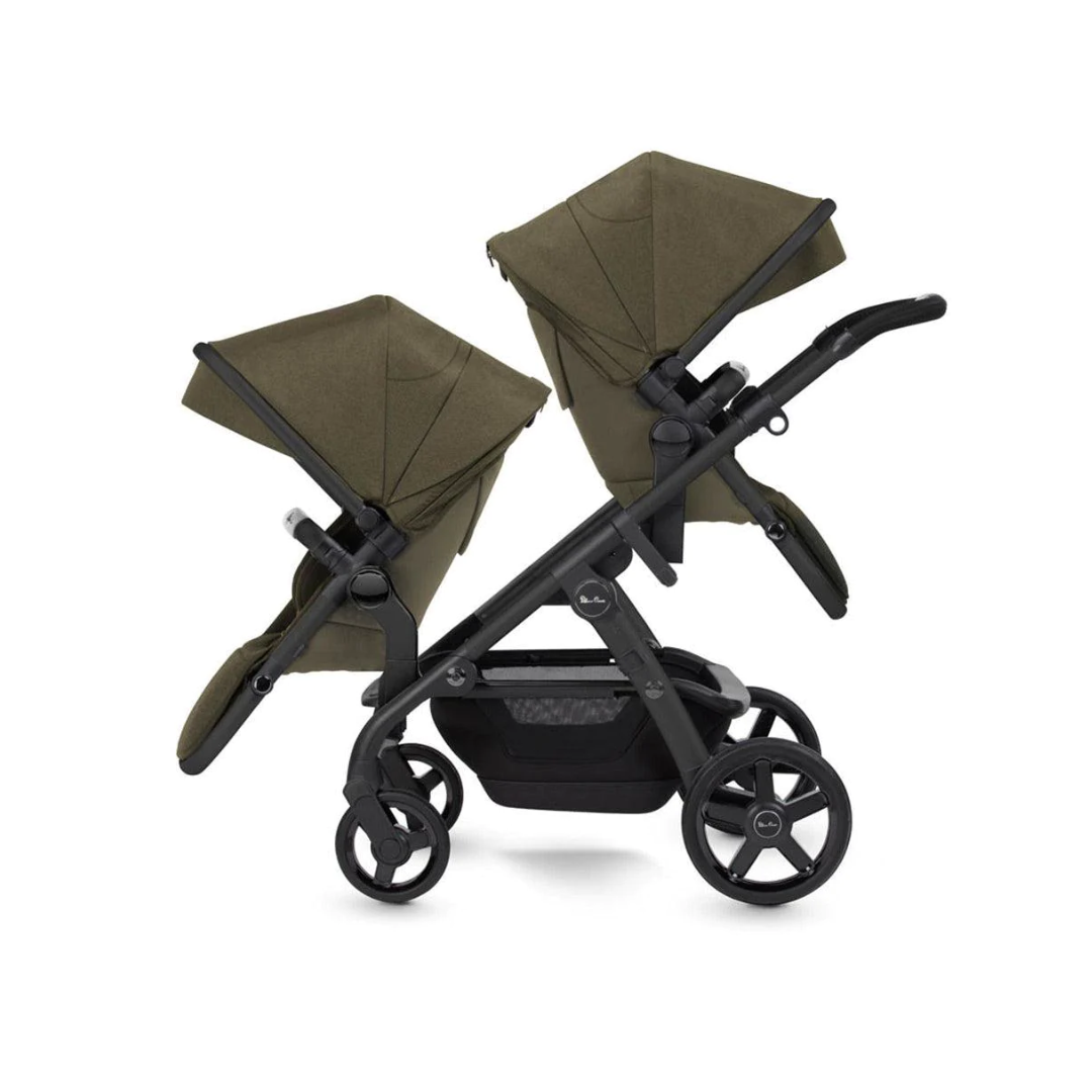 Wave double best sale stroller