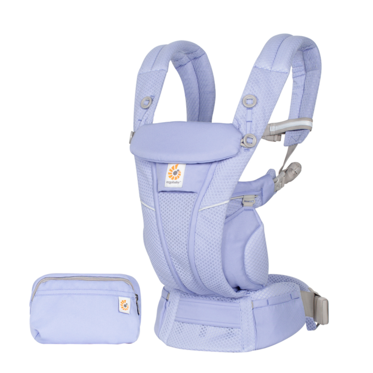 Baby top carrier purple