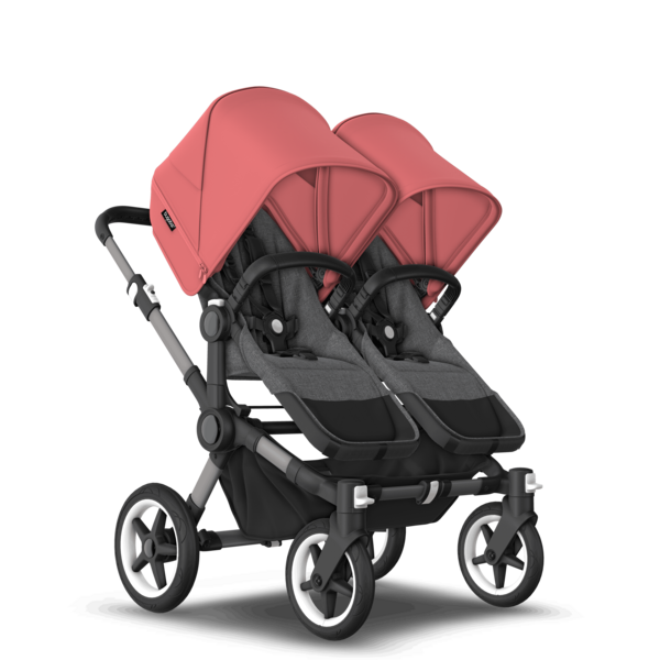 Bugaboo Donkey 5 Duo Pushchair Carrycot Graphite Grey
