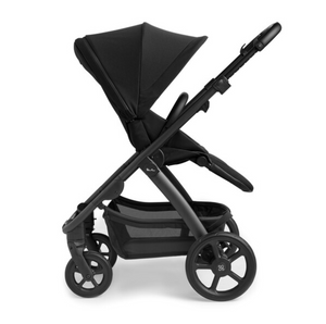 Silver Cross Tide Pushchair, Dream i-Size & Accessory Bundle | Space Black - Black Chassis