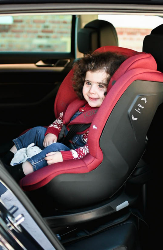 Axkid Spinkid 180 i-Size Car Seat | 40cm - 105cm | Tile Melange