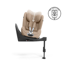 Load image into Gallery viewer, Cybex Sirona T i-Size PLUS Car Seat | Cosy Beige
