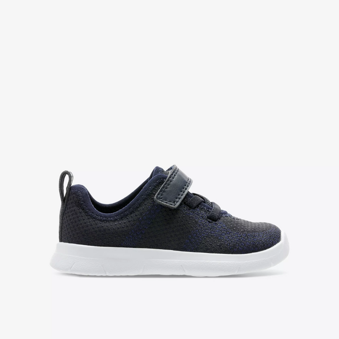 Clarks Ath Flux Kids Trainers | Navy | Size 8 F