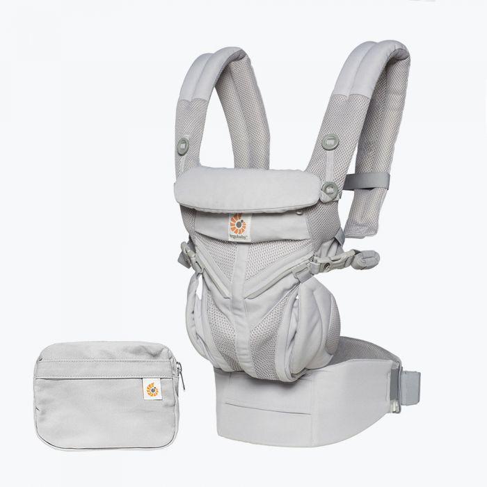 ErgoBaby Omni 360 Cool Air Mesh Baby Carrier | Pearl Grey