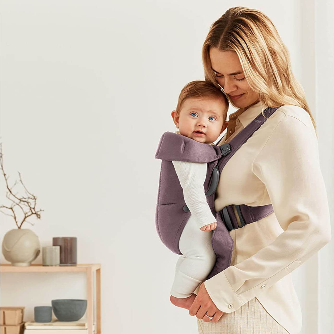 BABYBJÖRN Baby Carrier Mini | Dark Purple Cotton
