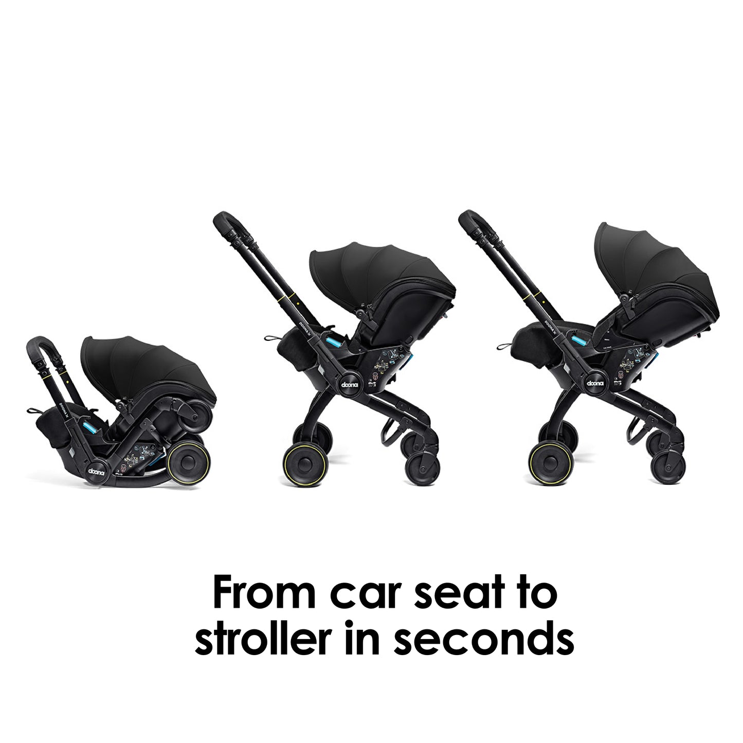 Doona X infant Car Seat & Base | Nitro Black