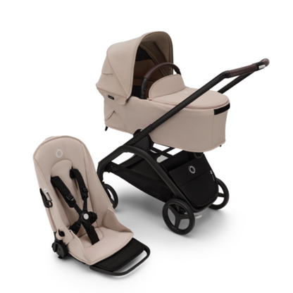 Bugaboo Dragonfly Complete Bundle - Black with Desert Taupe