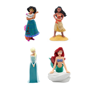 Tonies Starter Box & 4 Girls Disney Audio Characters Bundle | Pink