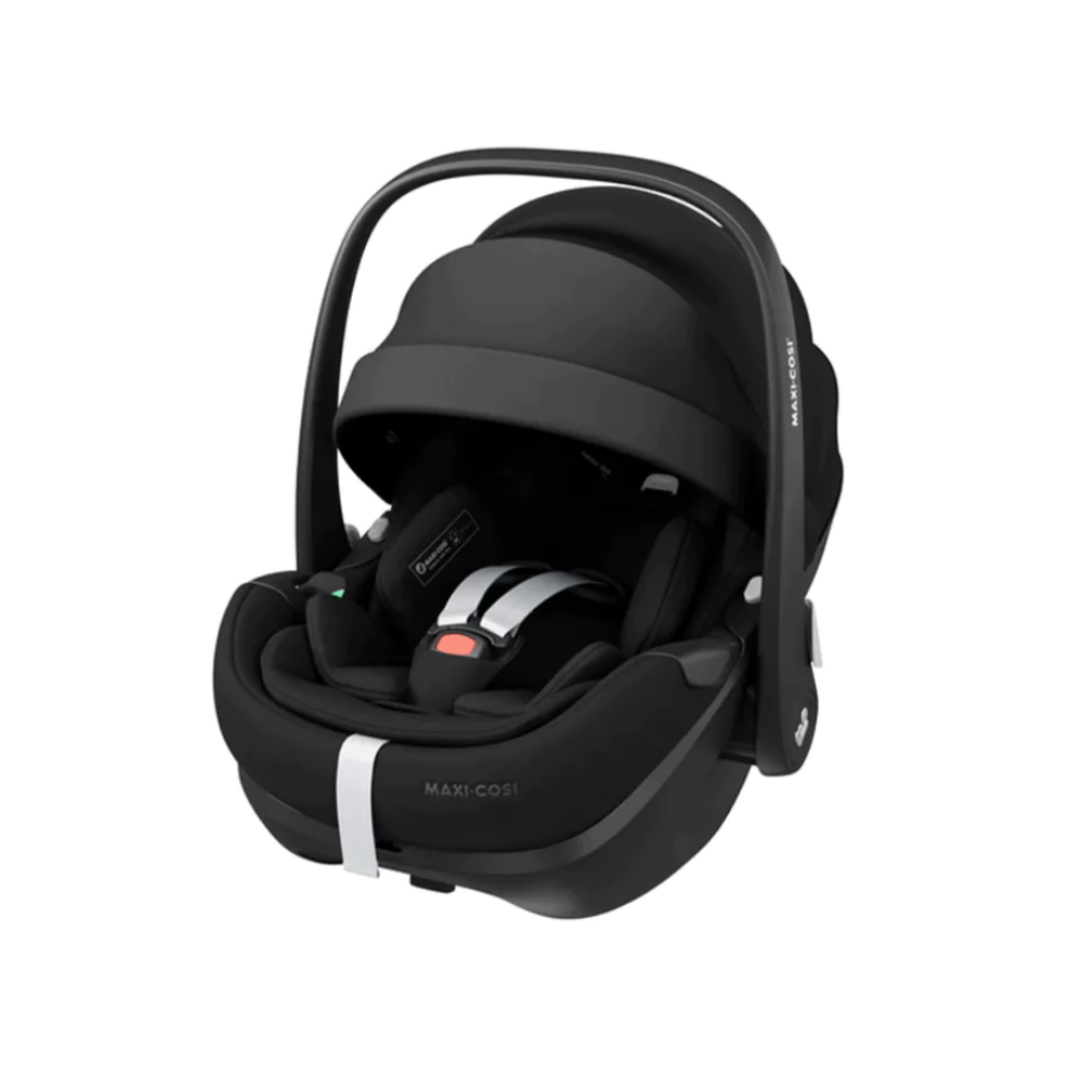 Egg 3 Stroller Luxury Travel System with Maxi-Cosi Pebble 360 Pro Car Seat | Houndstooth Black