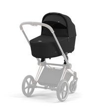 Load image into Gallery viewer, Cybex Priam Pushchair &amp; Cloud T Travel System | Sepia Black &amp; Chrome (Black Handle)
