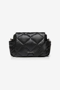 Tiba + Marl Nova Eco Compact Changing Bag | Black Quilted