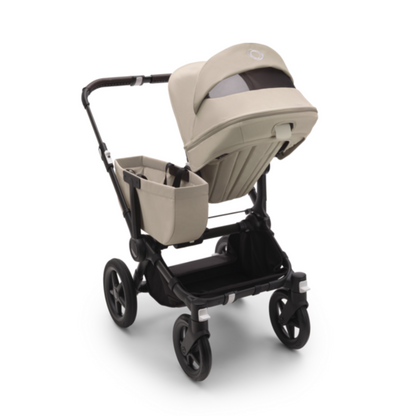 Bugaboo Donkey 5 Twin Pushchair & Carrycot with Cybex Cloud T Travel System - Black & Desert Taupe