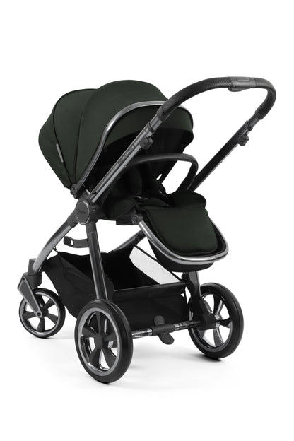Oyster 3 Ultimate 12 Piece Maxi Cosi Pebble Pro 360 Travel System | Black Olive (Gun Metal Chassis)