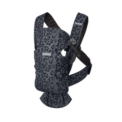 BABYBJÖRN Baby Carrier Mini Mesh 3D | Anthracite Leopard