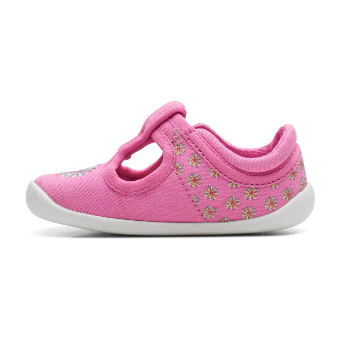 Clarks Roamer Sun Toddler Shoes Hot Pink