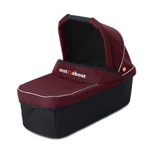 Load image into Gallery viewer, Out&#39;n&#39;About Nipper Single Travel System with Maxi-Cosi Pebble 360 Pro Car Seat | Brambleberry Red
