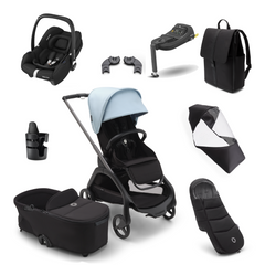 Bugaboo Dragonfly Ultimate Bundle with Turtle 360 Car Seat