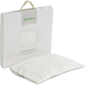 The Little Green Sheep Organic Moses Basket Jersey fitted Sheet