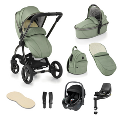 Egg® 2 Luxury Bundle with Maxi-Cosi Pebble 360 i-Size Travel System - Seagrass