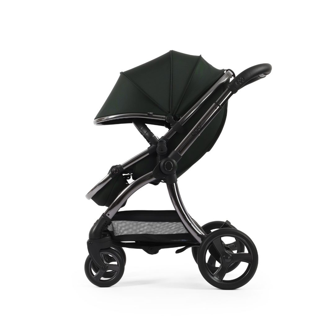 Egg 3 Stroller Luxury Travel System with Egg i-Size Car Seat | Black Olive