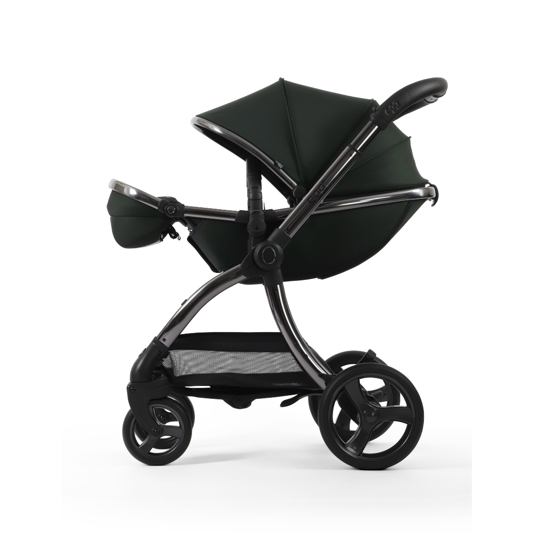 Egg 3 Stroller Luxury Travel System with Maxi-Cosi Pebble 360 Pro Car Seat | Black Olive