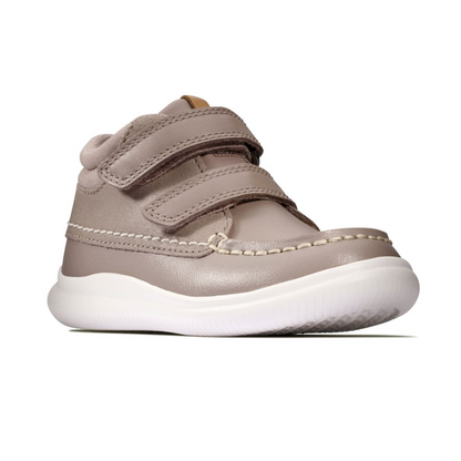 Clarks Crest Tuktu Kids Boots | Pink Combi Leather | Size 8 F