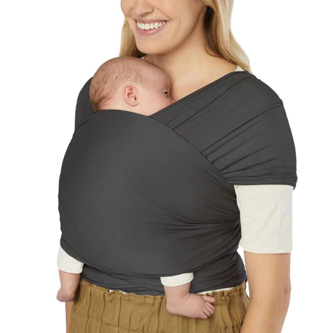 Ergobaby Aura Sustainable Knit Baby Carrier | Washed Black