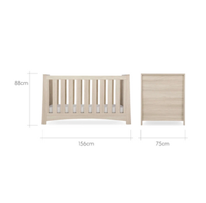 CuddleCo Isla 2 Piece Nursery Furniture Set | Ash