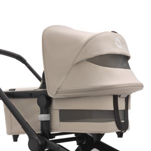 Bugaboo Fox 5 Ultimate Cybex Cloud T Travel System - Black/Desert Taupe