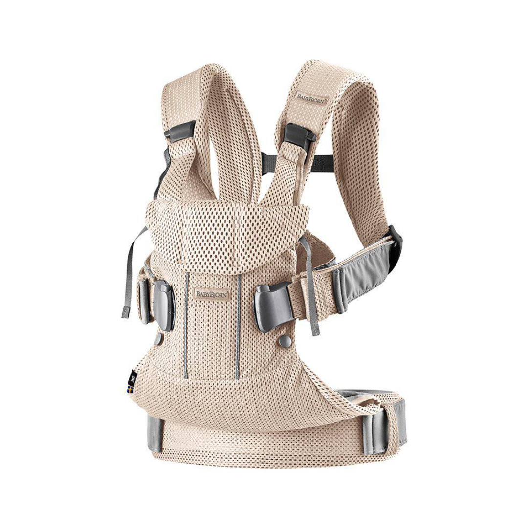 BABYBJORN Baby Carrier One Air Mesh 3D Pearly Pink Direct 4 Baby