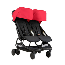 Load image into Gallery viewer, Mountain Buggy Nano Duo Pushchair - Ruby Red
