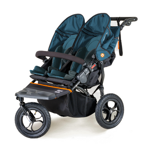 Out'n'About Nipper Double Pushchair | Highland Blue