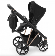 Load image into Gallery viewer, Babystyle Prestige 13 Piece Vogue Travel System - Ebony with Copper Gold Chassis (Black Handle)
