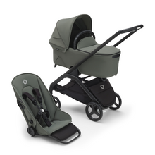 Load image into Gallery viewer, Bugaboo Dragonfly Complete Bundle - Black with Forest Green
