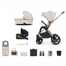 Load image into Gallery viewer, Venicci Tinum Upline 4in1 Travel System in Stone Beige

