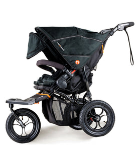 Out'n'About Nipper Double V5 Pushchair | Forest Black