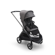 Load image into Gallery viewer, Bugaboo Dragonfly Complete Stroller - Graphite with Grey Melange
