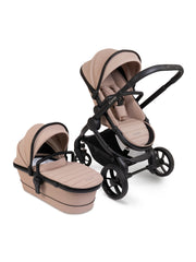 iCandy Peach 7 Pushchair & Carrycot | Cookie on Black