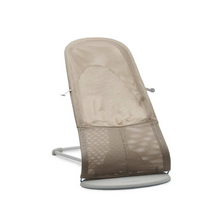 Load image into Gallery viewer, BABYBJÖRN Baby Bouncer Balance Soft | Grey Beige Mesh | Grey Frame
