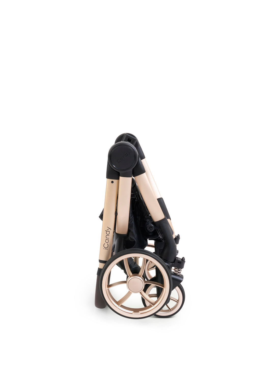 iCandy Peach 7 Pushchair & Maxi Cosi Pebble 360 PRO Travel System Bundle - Biscotti | Blonde Chassis