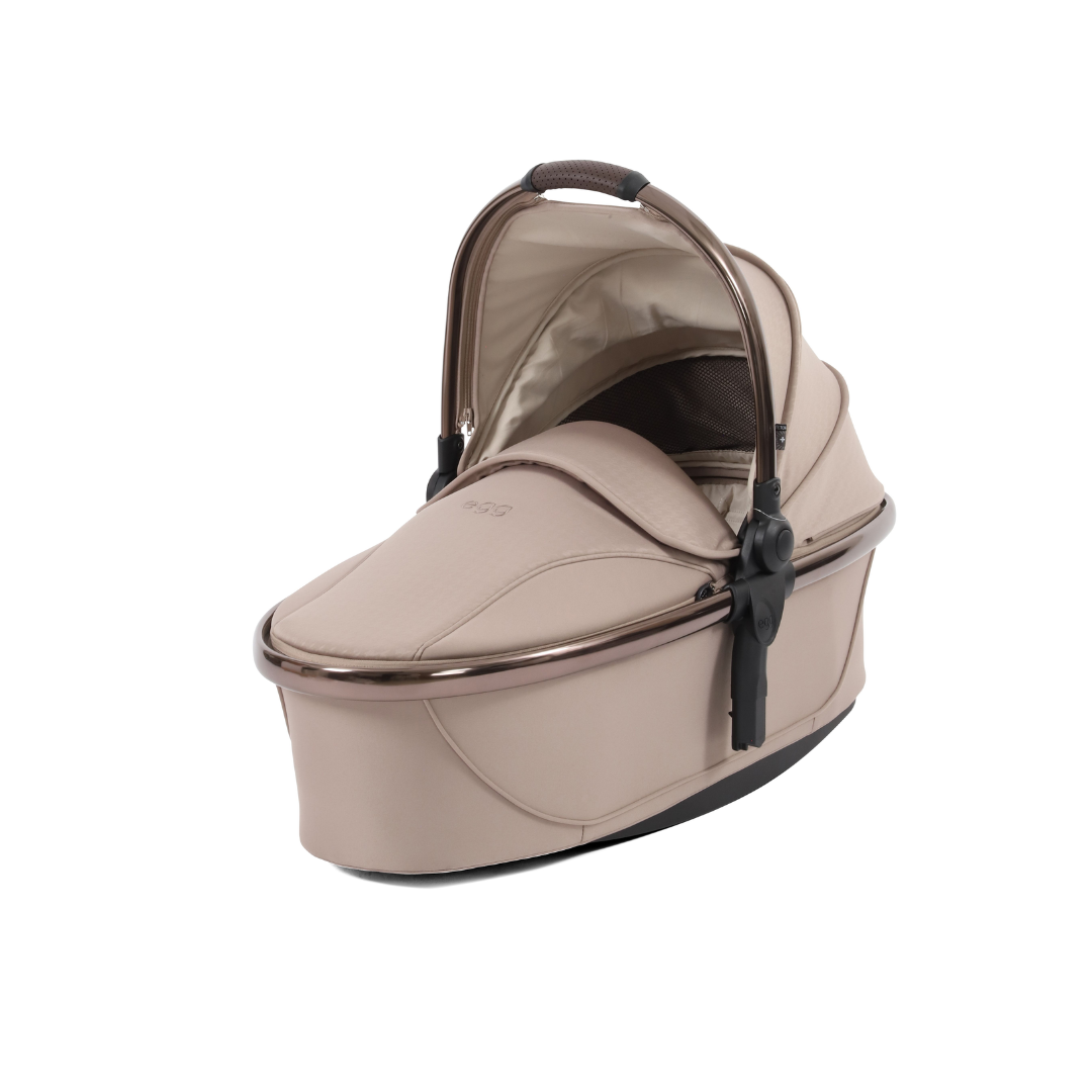 Egg 3 Carrycot | Houndstooth Almond