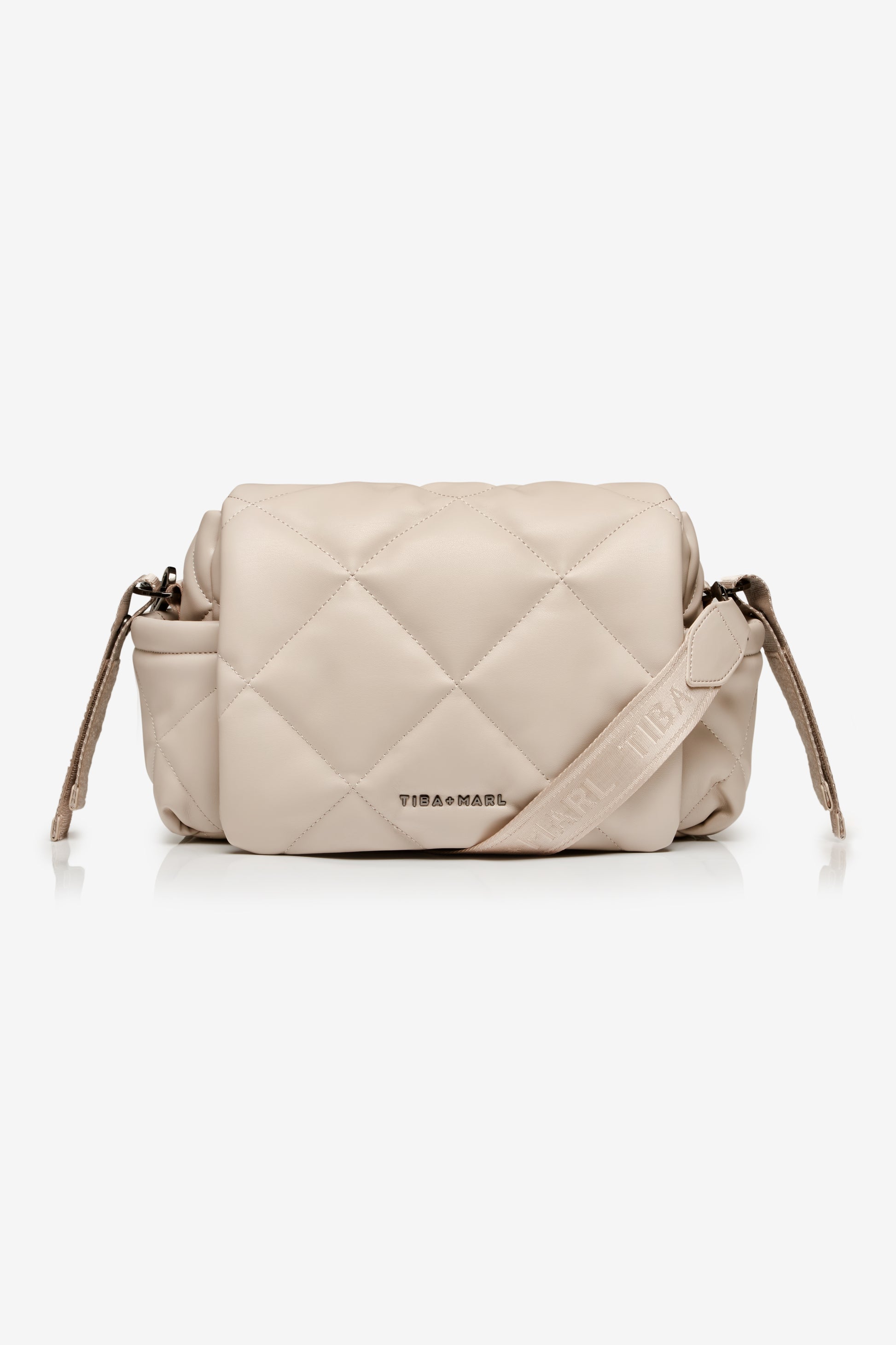 Tiba + Marl Nova Eco Compact Changing Bag | Oyster Quilted