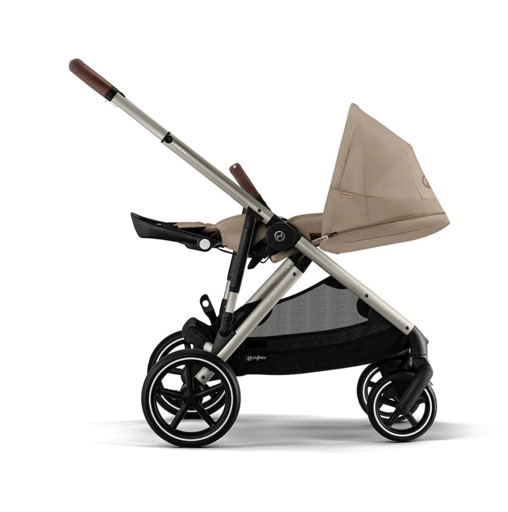 Cybex Gazelle S Pushchair | Almond Beige on Taupe Chassis