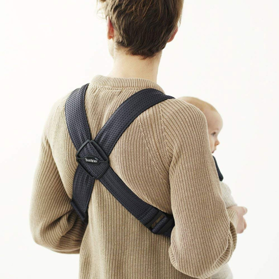 BABYBJÖRN Baby Carrier Mini Mesh 3D | Anthracite Grey