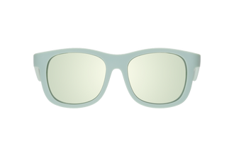 Load image into Gallery viewer, Babiators Original Mirrored Navigator Sunglasses | Seafoam Blue - 0-2y (Junior)
