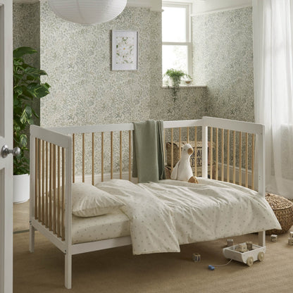 CuddleCo Nola 3 Piece Room Set | White & Natural