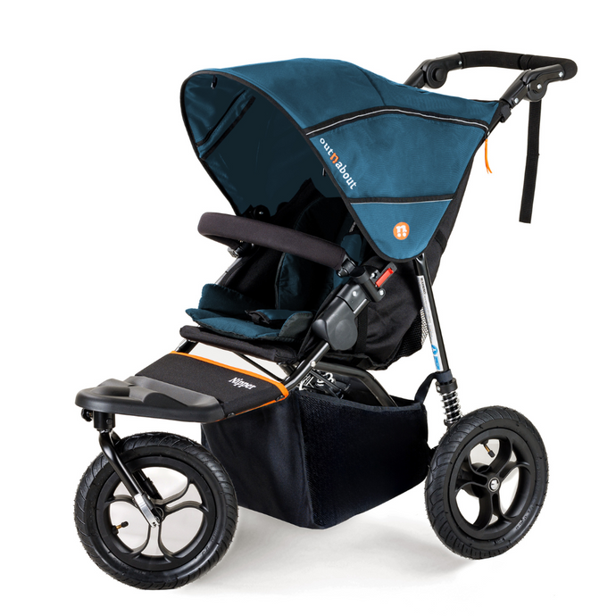 Out'n'About Nipper Single Pushchair | Highland Blue