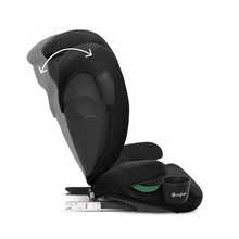 Load image into Gallery viewer, Cybex Solution B4 i-Fix High Back Booster Seat - Volcano Black
